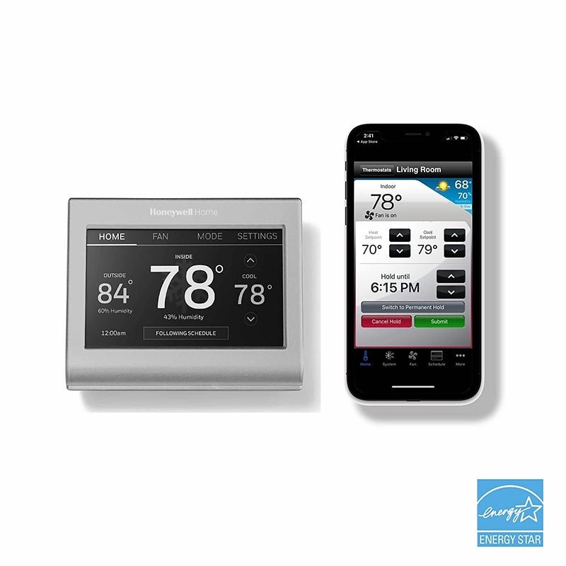 Honeywell - Honeywell WiFi Color Touchscreen Thermostat – RTH9585WF1006