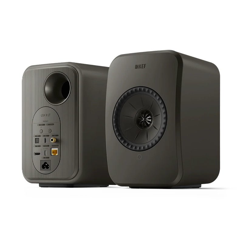 KEF - KEF LSX II LT Wireless HiFi Speakers – Graphite Grey (A Grade)