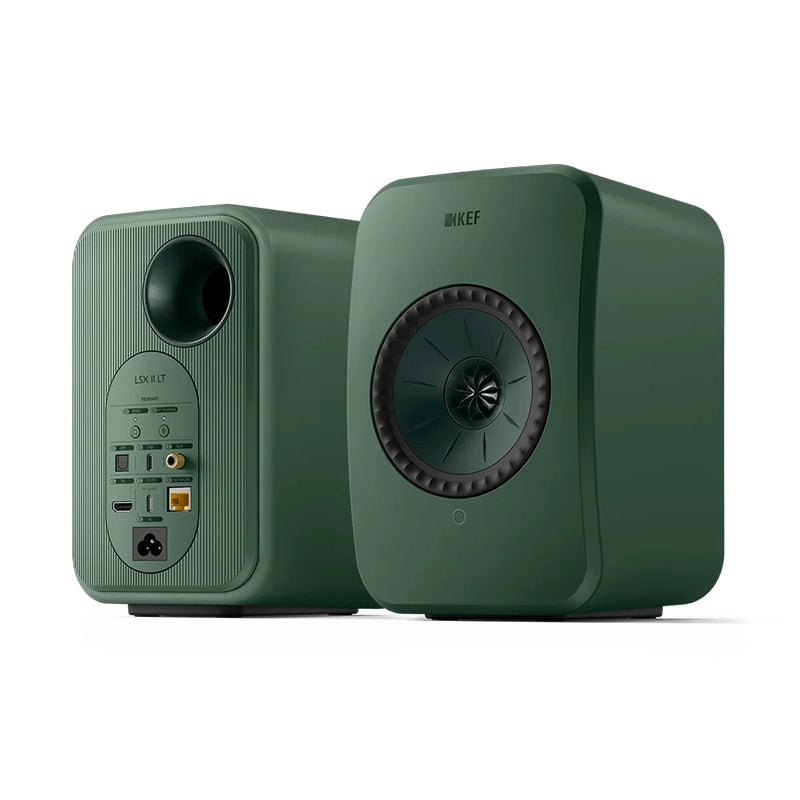 KEF - KEF LSX II LT Wireless HiFi Speakers – Sage Green (A Grade)
