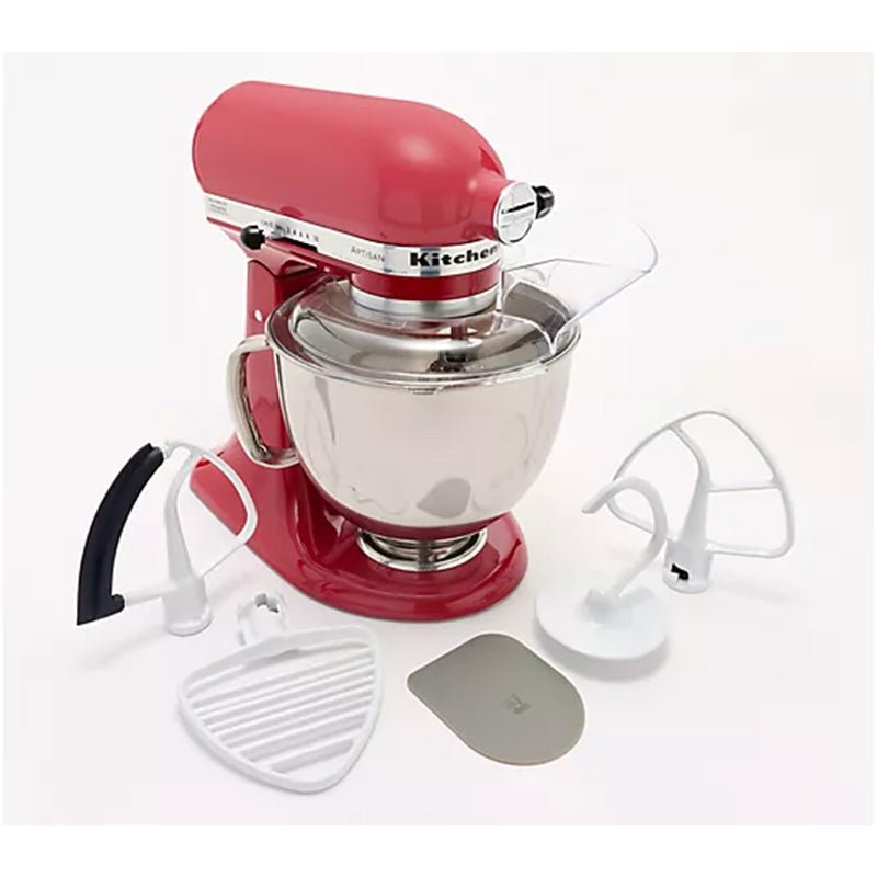 KitchenAid - KitchenAid 5 - qt Artisan Stand Mixer w/ Pastry Beater and Flex Edge - Empire Red