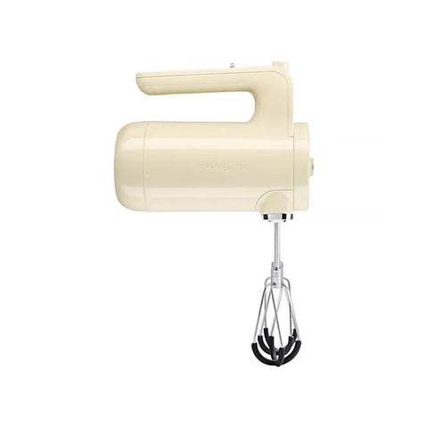 KitchenAid - KitchenAid Cordless 7 - Speed Hand Mixer w/ Flex Edge Beaters - Almond Cream