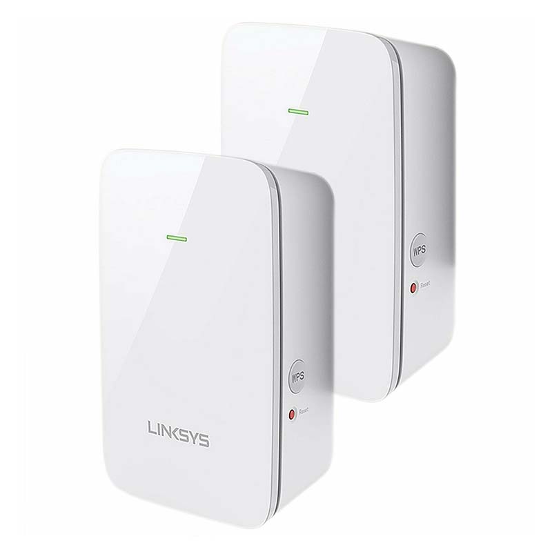 Linksys - Linksys RE6350 AC1200 Dual - Band Wi - Fi Range Extender 2 Pack Bundle (F5Z0692)