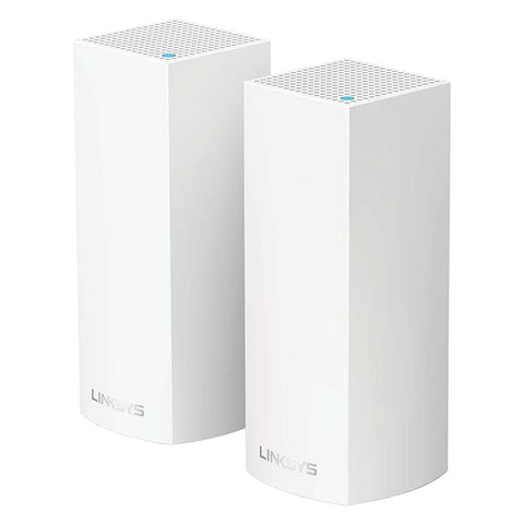 Linksys - Linksys Velop Tri - Band AC4400 Whole Home WiFi Mesh System - 2 - Pack