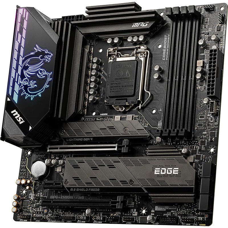 MSI - MSI MPG Z590M Gaming Edge WiFi Gaming Motherboard (A Grade)