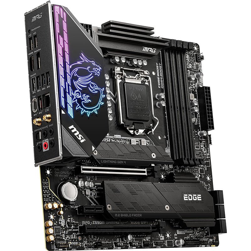 MSI - MSI MPG Z590M Gaming Edge WiFi Gaming Motherboard (A Grade)