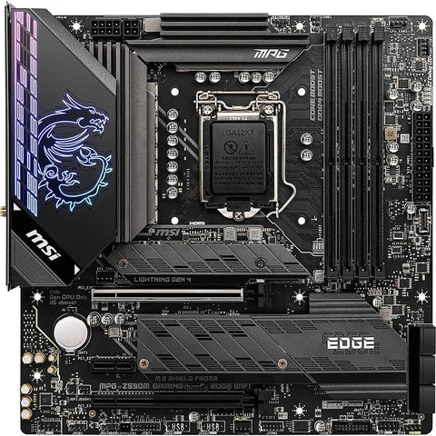 MSI - MSI MPG Z590M Gaming Edge WiFi Gaming Motherboard (A Grade)