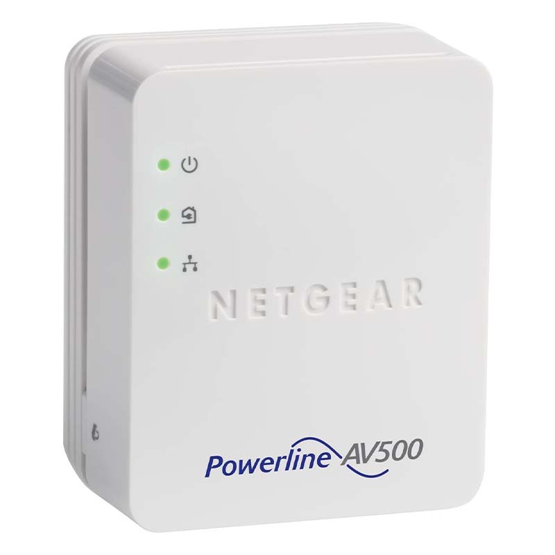 Netgear - NETGEAR XAVB5201 - 1BNPAS Powerline 500 + 1 Port Starter Kit