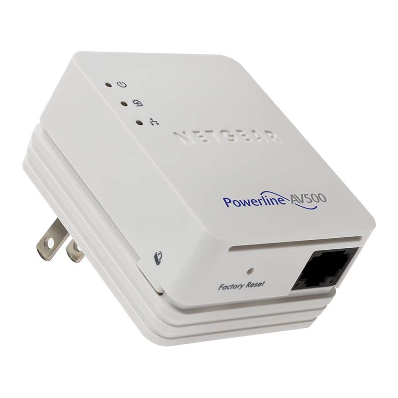 Netgear - NETGEAR XAVB5201 - 1BNPAS Powerline 500 + 1 Port Starter Kit