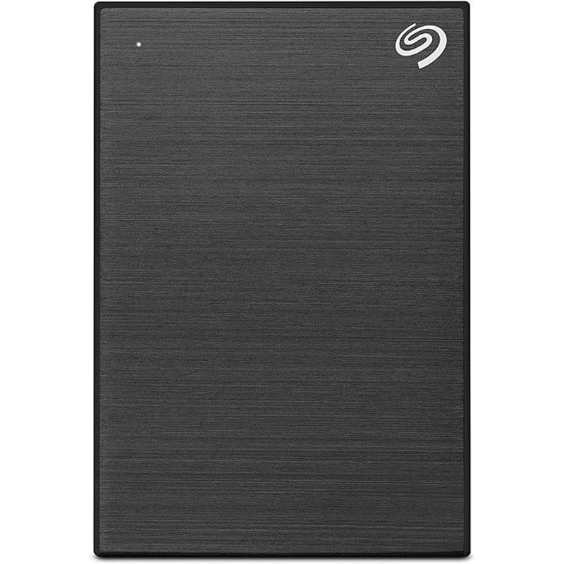 Seagate - Seagate Backup Plus Slim STHN1000400 1 TB Portable Hard Drive - External - Black