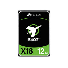 Seagate - Seagate Exos X18 ST12000NM000J 12 TB Hard Drive - Internal - SATA (SATA/600)