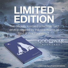 Seagate - Seagate God Of War Ragnarok Limited Edition Game Drive 2TB External Hard Drive - STLV2000100