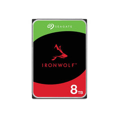 Seagate - Seagate IronWolf 8TB NAS Internal Hard Drive HDD – 3.5 Inch SATA 6Gb/s 7200 RPM 256MB Cache for RAID Network Attached Storage (ST8000VNZ04/N004)