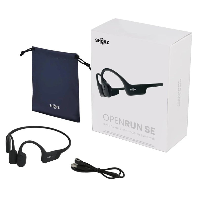 SHOKZ OpenRun SE - Bone Conduction Wireless Headphones Comet Gray SHOKZ OpenRun SE - Bone Conduction Wireless Headphones Comet Gray