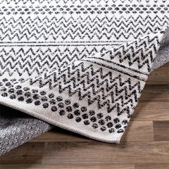 Surya - Surya La Casa Area Rug – Durable, Stain Resistant, No Pile Design - Black