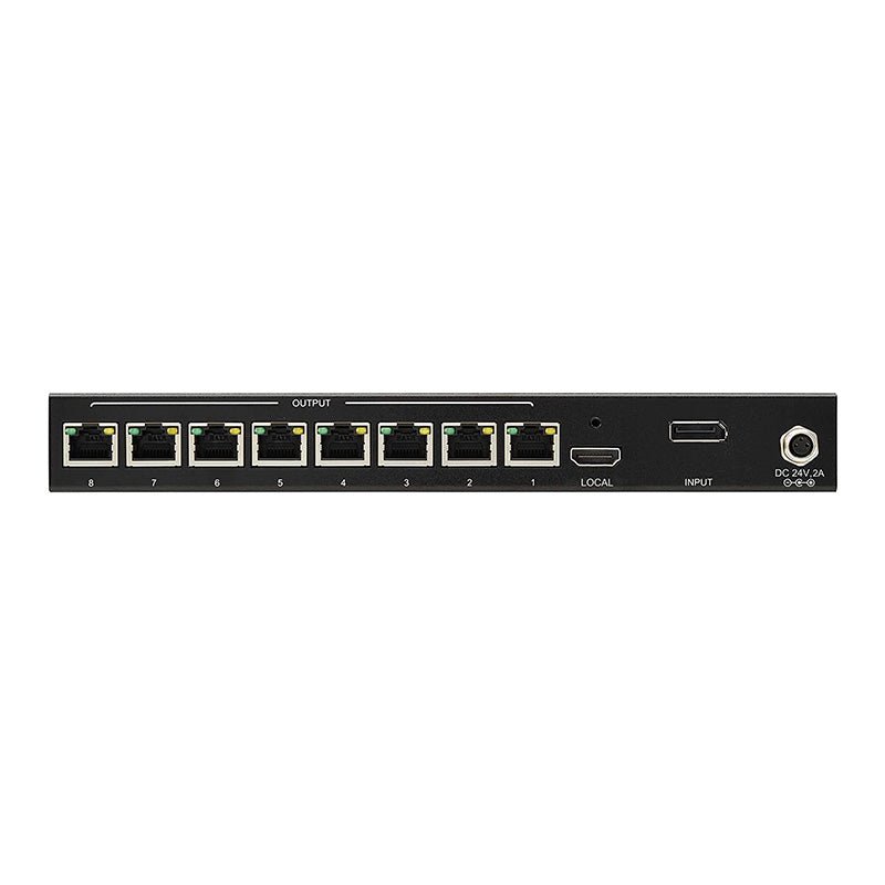 Tripp Lite - Tripp Lite B127 - 008 - D 4K DisplayPort to HDMI Over Cat6 8 - Port Extender Splitter