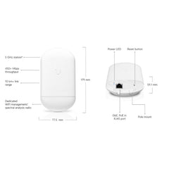 Ubiquiti - Ubiquiti airMAX NanoStation 5AC Loco (Loco5AC)