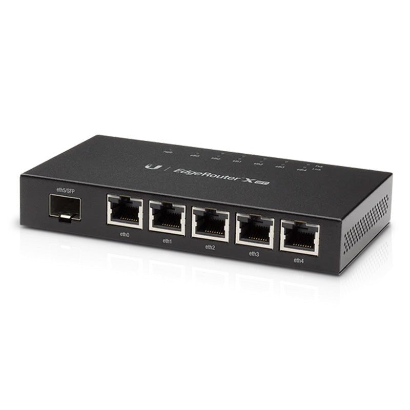 Ubiquiti - Ubiquiti Edgerouter X SFP Router - Black (ER - X - SFP)