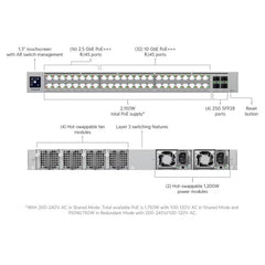 Ubiquiti - Ubiquiti - Enterprise Campus 48 PoE - ECS - 48 - PoE (2150W)