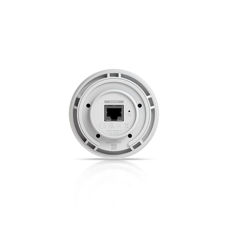 Ubiquiti - Ubiquiti G6 Bullet White (UVC - G6 - Bullet - W) – 4K AI - Powered Outdoor PoE Camera