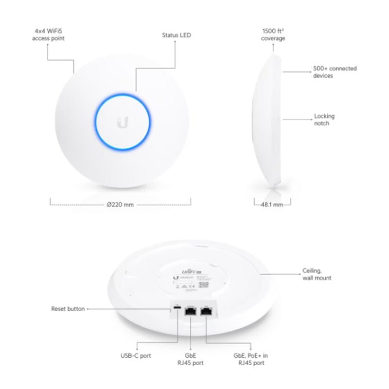 Ubiquiti - Ubiquiti Networks AC HD (UAP - AC - HD)