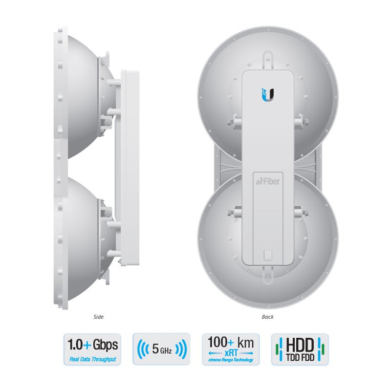 Ubiquiti - Ubiquiti UISP airFiber 5 Mid - Band Bridge (AF - 5)