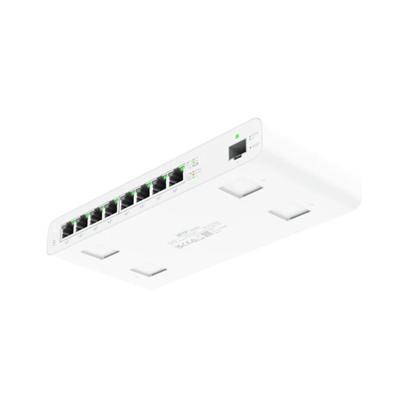 Ubiquiti - Ubiquiti UISP - S 8 - Port Gigabit PoE Switch - White