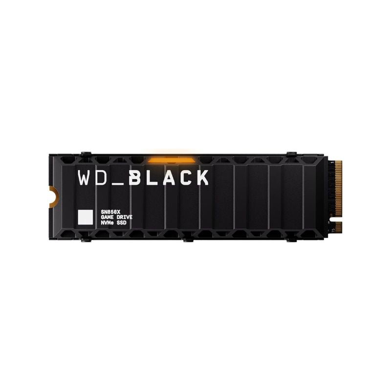 WD_BLACK 8TB SN850X NVMe SSD with Heatsink – Gen4 PCIe, M.2 2280, 7,300 MB/s, Compatible with PlayStation 5