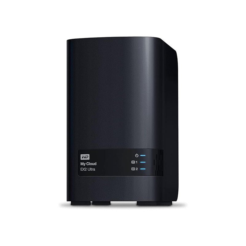 Western Digital - WD 24TB My Cloud EX2 Ultra 2 - Bay NAS, Network Attached Storage, RAID, Backup, Streaming, Media Server - WDBVBZ0240JCH - NESN