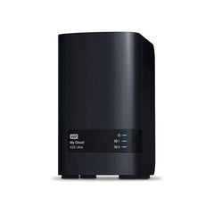 Western Digital - WD 24TB My Cloud EX2 Ultra 2 - Bay NAS, Network Attached Storage, RAID, Backup, Streaming, Media Server - WDBVBZ0240JCH - NESN