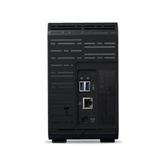 Western Digital - WD 24TB My Cloud EX2 Ultra 2 - Bay NAS, Network Attached Storage, RAID, Backup, Streaming, Media Server - WDBVBZ0240JCH - NESN