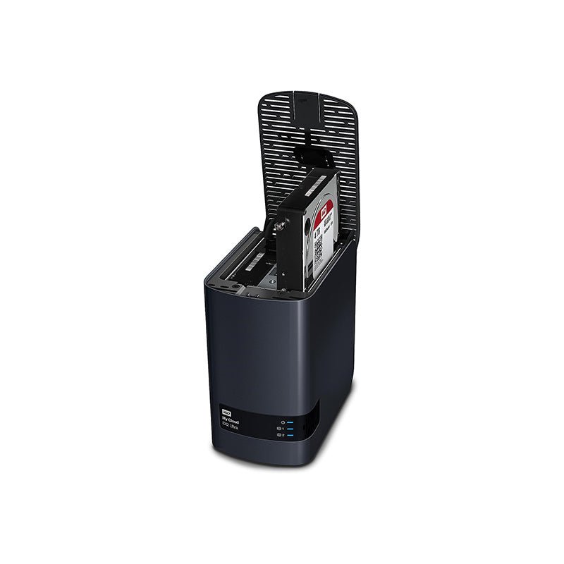 Western Digital - WD 24TB My Cloud EX2 Ultra 2 - Bay NAS, Network Attached Storage, RAID, Backup, Streaming, Media Server - WDBVBZ0240JCH - NESN