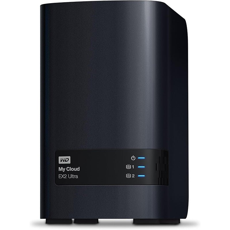 Western Digital - WD 28TB My Cloud EX2 Ultra 2 - bay Network Attached Storage - NAS & RAID - WDBVBZ0280JCH - NESN