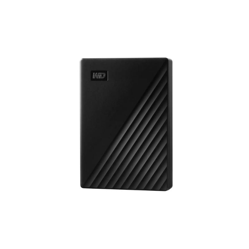 Western Digital - WD 6TB My Passport, Portable External Hard Drive, Black, Backup Software with Defense Against ransomware, and Password Protection, USB 3.1/USB 3.0 Compatible - WDBR9S0060BBK - WESN