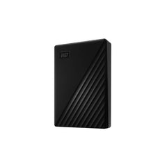 Western Digital - WD 6TB My Passport, Portable External Hard Drive, Black, Backup Software with Defense Against ransomware, and Password Protection, USB 3.1/USB 3.0 Compatible - WDBR9S0060BBK - WESN