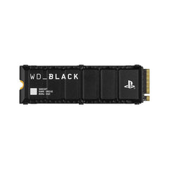 Western Digital - WD_BLACK 1TB SN850P NVMe M.2 SSD Officially Licensed Storage Expansion for PS5 Consoles, up to 7,300MB/s, with heatsink - WDBBYV0010BNC - WRSN