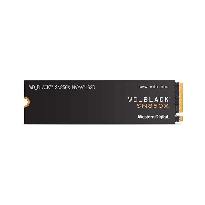 Western Digital - WD_BLACK 4TB SN850X NVMe Internal Gaming SSD Solid State Drive - Gen4 PCIe, M.2 2280, Up to 7,300 MB/s - WDS400T2X0E