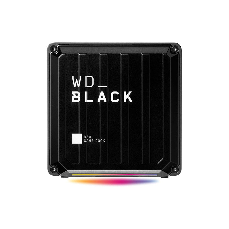 Western Digital - WD_BLACK D50 Game Dock, RGB with Thunderbolt 3 Connectivity - WDBA3U0000NBK - NESN