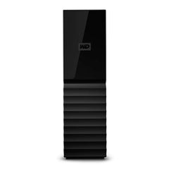 Western Digital - WD - My Book 8TB USB 3.0 desktop hard drive with password protection and auto backup software - WDBBGB0080HBK