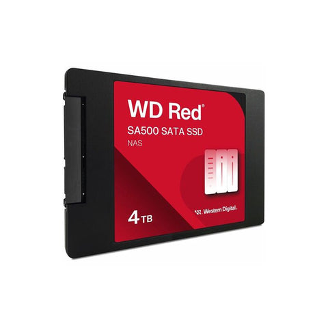 Western Digital - Western Digital 4TB WD Red SA500 NAS 3D NAND Internal SSD Solid State Drive - WDS400T2R0A