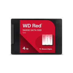 Western Digital - Western Digital 4TB WD Red SA500 NAS 3D NAND Internal SSD Solid State Drive - WDS400T2R0A