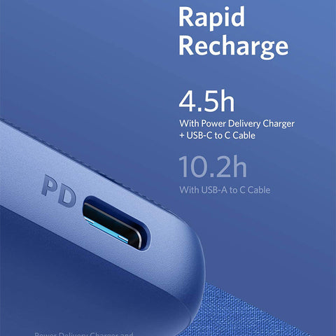 Chargeur portable Anker PowerCore III Sense 10K, 10000mAh - Bleu acier 