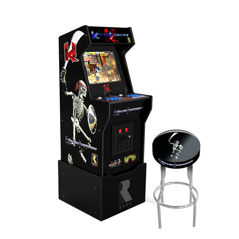 Arcade1Up - Killer Instinct Arcade with Riser & Exclusive Stool Bundle
