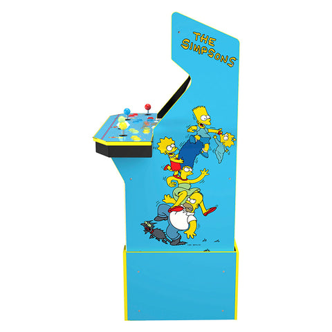 Arcade1Up - The Simpsons 30th Edition Arcade With Matching Stool