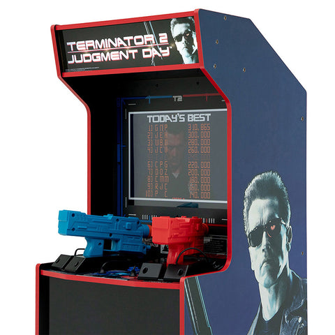 Arcade1Up - Terminator 2: Judgment Day - Jeu d'arcade T2 avec chapiteau lumineux