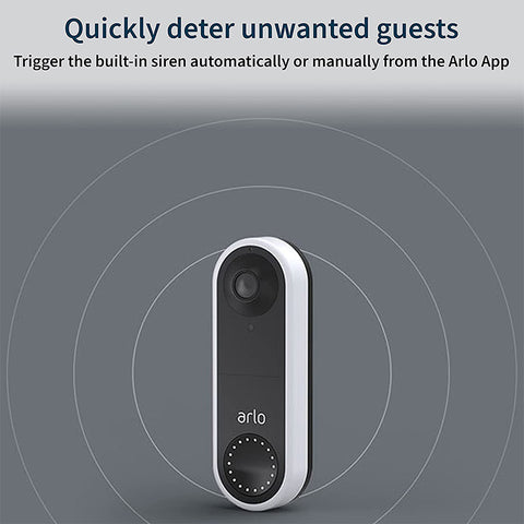 Arlo Essential Wired Video Doorbell (AVD1001)