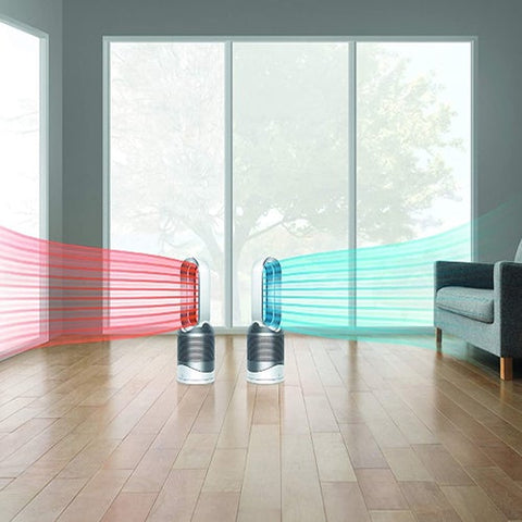 Purificateur d'air Dyson HP01 Pure Hot + Cool HEPA - Blanc/Argent 