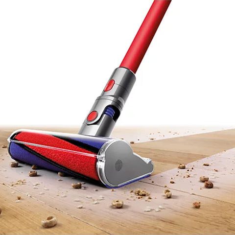 Dyson V8 Fluffy Lightweight HEPA Cordless Stick Vacuum Cleaner Iron/Red (A Grade)