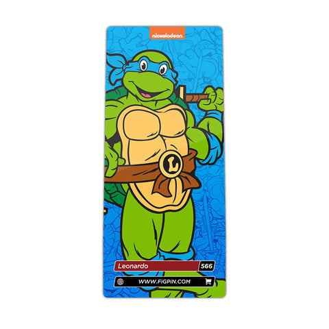 Teenage Mutant Ninja Turtles Leonardo FiGPiN Classic Enamel Pin #566