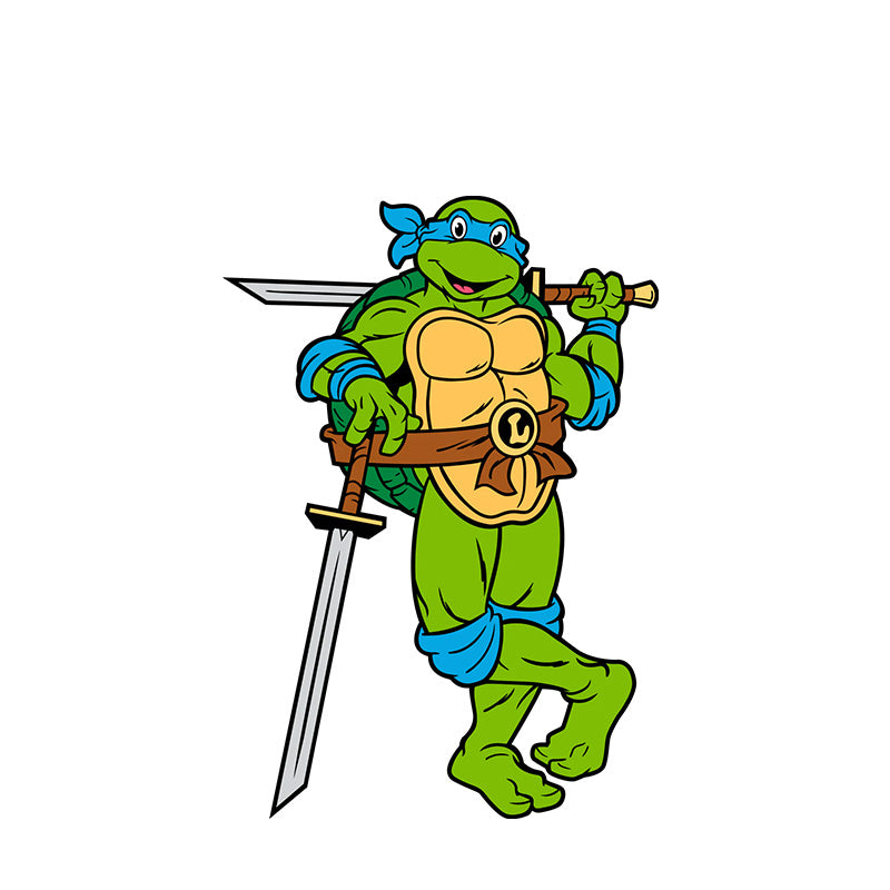 Teenage Mutant Ninja Turtles Leonardo FiGPiN Broche en émail classique #566 