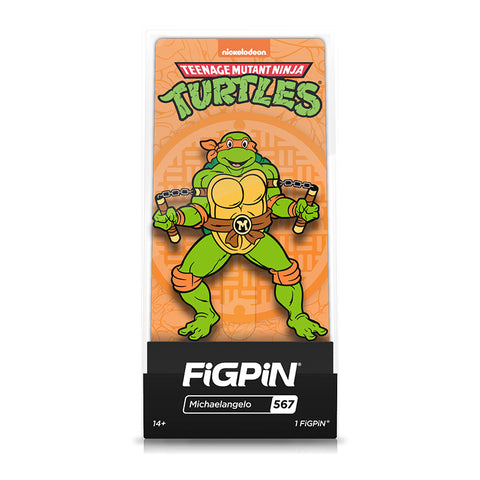 Teenage Mutant Ninja Turtles Michelangelo FiGPiN Broche en émail classique #567